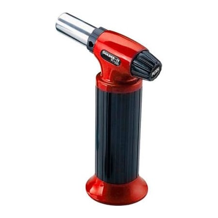 Solder - It, Inc. Heavy Duty Hand Held Electronic Ignition Micro Torch-Red PT-500-RD